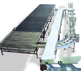 Wire mesh unloading oven